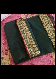 New Dola Silk Saree With Blouse Piece