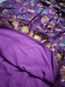 Ethnic Gown With Belt