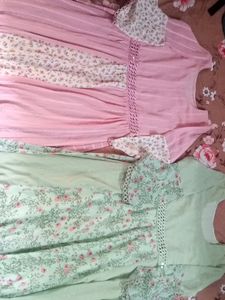 Girls/Women Dress (Green)