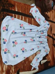 Beautiful Off-shoulder Floral Dress