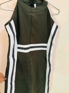 Stylish Olive Green  BODYCON ❤️