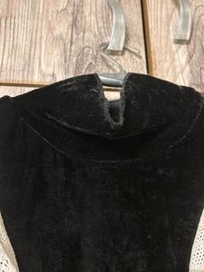 Black Velvet Top