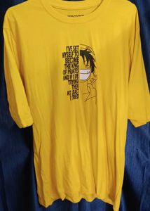 One Piece Graphic Tee - Yellow