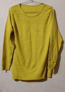 Yellow Knit Sweater