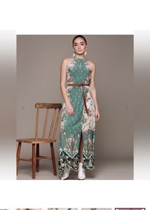 LABEL RITU KUMARFloral Print Fit &amp; Flare Dress