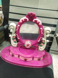 Pink Toy Vanity Mirror