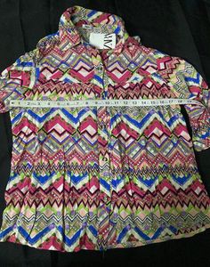 Zara Colorful Print Shirt