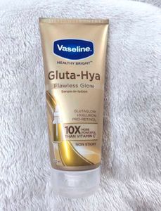Vaseline Gluta-Hya Flawless Glow Lotion for Face &