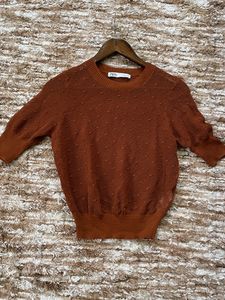 Zara Rust Colour Top
