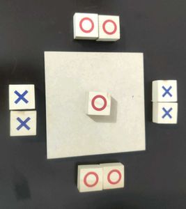 Tic-Tac-Toe Wooden Board Game