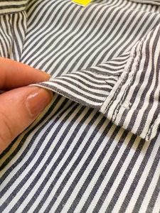 Striped Button-Down Shirt