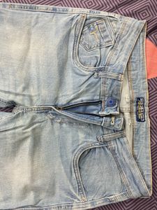 Flying Machine Light Blue Denim Skinny Fit Size 30