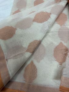 Banarasi Peach Suit Set