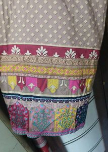 New A_line Muslin Kurta Set