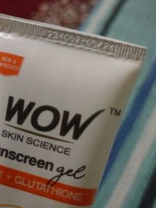 Wow Sunscreen Gel