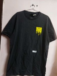 Zara X Smiley Tshirt (Black)