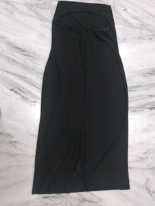Elegant Black Halter Dress