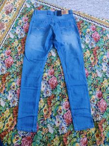 Skinny Blue Denim Jeans