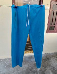 Teal Casual Pants