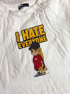 Graphic Print crop top