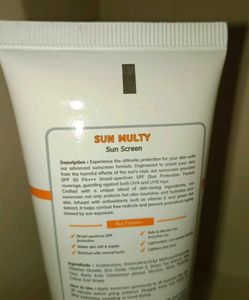 Multi Sun Cream SPF50+PA+++