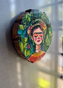 Beautifully Hand Painted Fridge Magnet