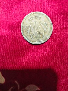 1 rupee old coin..1991