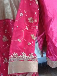 Net Material Fully Stitched Suit..