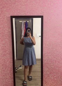 Striped Sleeveless Dress