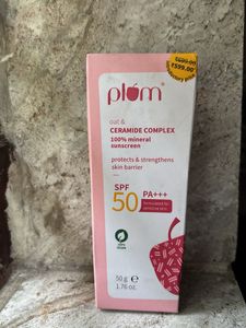 Plum Oat & Ceramide Sunscreen