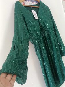 shein sequined party dress