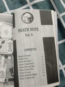 Death Note Vol. 6 Manga by Tsugumi Ohba