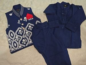 Boys Ethnic Set - 9-12m
