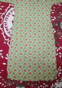 Floral Print Kurta
