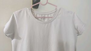 Off White Casual T-Shirt