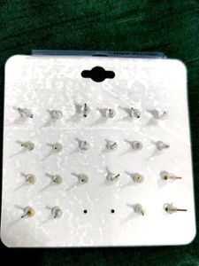 11 Stud Earrings Set