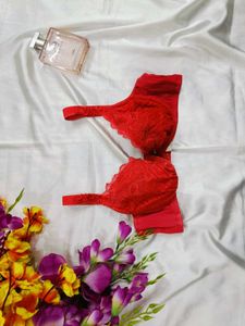 🇳🇿💫🎀 Red Lace Elegant Bra