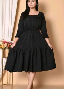 Black Midi Dress
