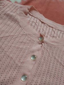 Pink Casual Shirt For Women&#39;s