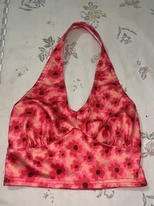 Halter Neck Crop Top