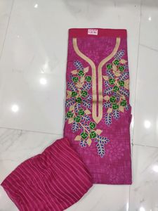 New Magenta Colour Suit With Bottom And Dupatta