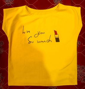 Yellow Crop Top
