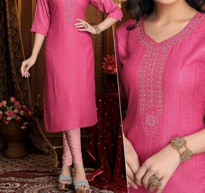 Rose Pink Kurti