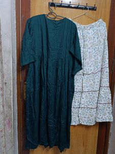 New Naira Cut Kurti With Sharaa