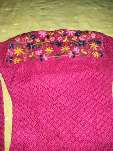 Woolen Embroided Kurta