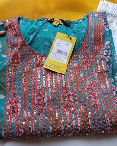 Global Desi Suit Set With Sequence Work #suit