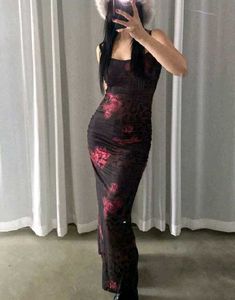 Brand New (Newme) Abstract Printed Maxi Dress