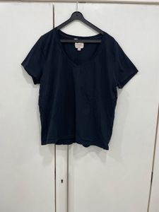 Own Your "Midnight Essential" V-Neck! 🖤✨🏙️