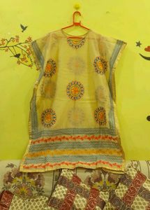 Short Kaftan Kurta🧡