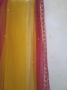 Haldi Lahenga Choli With Duptta